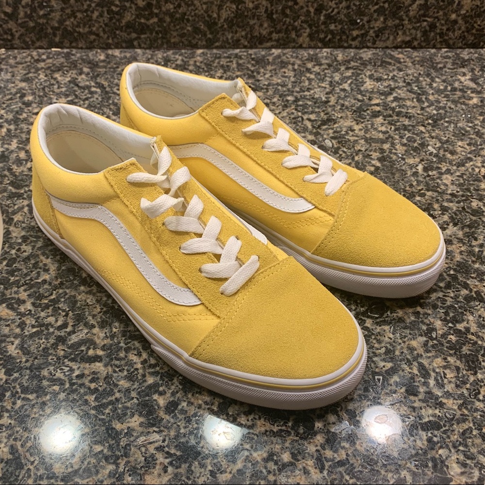 Yellow Skater Vans